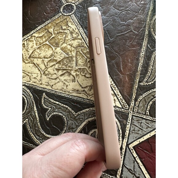 Heyday Warm Taupe Floral Phone Case IPhone 14 Pro Max Compatible - Picture 4 of 7